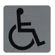 Plaque de signalisation « Handicapés » - Exacompta photo du produit