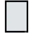 Cadre magnétique, A4, argent - Nobo photo du produit