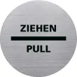 Pictogramme de porte "Poussez" - Helit photo du produit