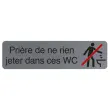 Plaque de signalisation - Exacompta photo du produit