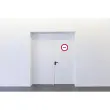 Panneau de signalisation 'D&eacute;fense de stationner' - Exacompta photo du produit