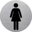 Pictogramme 'the badge' interdiction de fumer, argent - Helit photo du produit