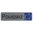 Plaque de signalisation 'Sonnez' - Exacompta photo du produit