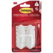 Crochet design, plastique, taille: S, blanc - Command photo du produit