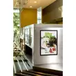Cadre d'affichage magnétique DURAFRAME A3 rouge - Durable photo du produit