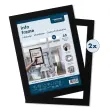 Cadre magn&eacute;tique INFO FRAME, A5, rouge - Europel photo du produit