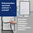 Cadre d'affichage magnetofix, A4, rouge - Magnetoplan photo du produit