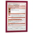 Cadre d'affichage magnétique DURAFRAME, A4, vert - Durable photo du produit