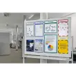 Cadre d'affichage magnétique magnetofix, A4 - Magnetoplan photo du produit