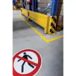 Panneau d'interdiction Accès interdit, autocollant - Durable photo du produit
