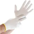 Gants de travail Ultra Flex, en nylon, L, blanc - Hygostar photo du produit