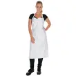 Tablier à bavette, coton, blanc - Hygostar photo du produit