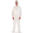 Combinaison PP avec capuche - XXL - Blanc - Hygostar photo du produit