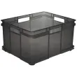 Caisse de rangement Euro-Box XXL Bruno eco - Gris - Keeeper photo du produit