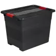 Boîte de rangement 'eckhart', 24 L, graphite/rouge - Keeeper photo du produit