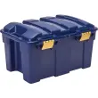 Coffre de rangement BANKERS BOX, 40 L, bleu foncé - Fellowes photo du produit