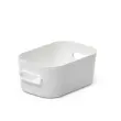 Boîte de rangement COMPACT L - 15,4 L - Blanc - Smartstore photo du produit