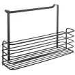 Rangement suspendu Galileo LAVA, haut, noir mat - Metaltex photo du produit