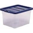 Boîte de rangement BANKERS BOX, 22 L, transparent - Fellowes photo du produit