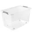 Boîte de rangement Leo - 74 L - Transparent - Keeeper photo du produit
