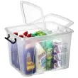 Boîte de rangement strata, 24 litres, transparent - Cep photo du produit