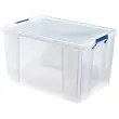 Boîte de rangement ProStore, 85 litres, transparent - Fellowes photo du produit