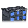 Boîte de rangement EuroPlus MetaBox 145, noir/bleu - Allit photo du produit