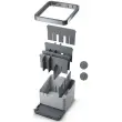 Rangement pour ustensiles de cuisine Utiltex, gris - Metaltex photo du produit