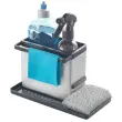 Rangement pour évier Tidytex INOX, argent/noir - Metaltex photo du produit