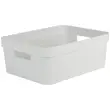 Boîte de rangement STONE, 12 litres, PP, blanc - Eda Fontaine photo du produit