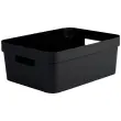 Boîte de rangement STONE, 12 litres, PP, blanc - Eda Fontaine photo du produit