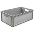 Caisse de rangement Robert - 20 L - Gris clair - Keeeper photo du produit