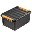 Bo&icirc;te de rangement PRO - 14 L - Noir - Smartstore photo du produit