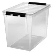 Boîte de rangement CLASSIC 66 L - clips blancs - Smartstore photo du produit
