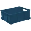 Caisse de rangement Euro-Box L 'bruno eco', gris - Keeeper photo du produit