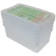 Set de rangement Bea - 3 x 18 L - PP - couvercle - Keeeper photo du produit