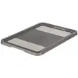 Boîte de rangement Luis - 20 L - Gris translucide - Keeeper photo du produit