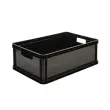 Caisse de rangement Robert - 45 L - Graphite - Keeeper photo du produit
