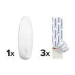 Crochet Powerstrips EXTRA LARGE ovale, blanc - Tesa photo du produit
