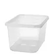 Boîte de rangement BASIC S - 11 L - Transparent - Smartstore photo du produit