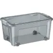 Boîte de rangement SHADOW, avec roues, 67 litres - Cep photo du produit