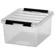 Bo&icirc;te de rangement CLASSIC 2 L - clips noirs - Smartstore photo du produit