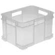 Caisse de rangement Euro-Box L Bruno - Gris - Keeeper photo du produit