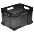 Caisse de rangement Euro-Box L Bruno - Gris - Keeeper photo du produit