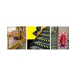Ruban adhésif PVC souple 767i, rouge / blanc - 3M photo du produit