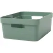 Boîte de rangement STONE, 30 litres, PP, vert laurier - Eda Fontaine photo du produit