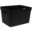 Boîte de rangement STONE, 30 litres, PP, vert laurier - Eda Fontaine photo du produit