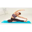 Tapis de yoga BICOLOR, 4 mm, bleu marine / menthe - Schildkröt photo du produit