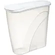 Boîte à céréales Margerit, 2,6 litres, blanc - Plast Team photo du produit