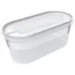Boîte de congélation Helsinki, 0,4 litre, ovale - Plast Team photo du produit